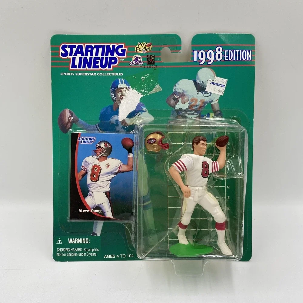Vintage San Francisco 49ers Action Figure NFL Football‎ Steve Young 1998 90s